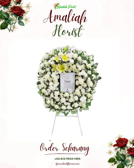 Krans Bunga Duka Danasri Kidul